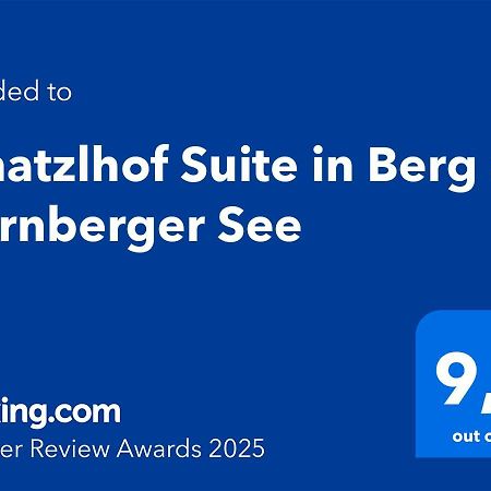 Schatzlhof Suite In Berg Am Starnberger See Eksteriør billede